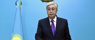 Kazakstans sittande president mot seger