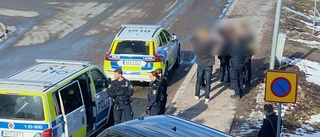 Dramatiskt ingripande i Uppsala – man attackerade polis