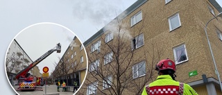 Lägenhetsbrand i Nyfors – kök helt utbränt