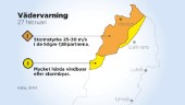 SMHI utökar varningarna för fjällen