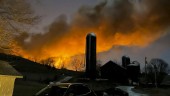 50 vagnar spårade ur och utlöste storbrand