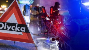 Olycka med lastbil på E4 i Piteå