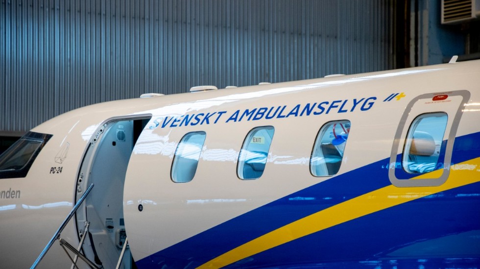Svenskt ambulansflyg har sex flygplan som utför uppdrag runt hela landet. Arkivbild.
