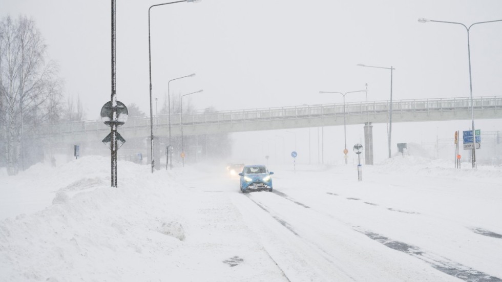 Det blir besvärligt väder i norra Sverige. Arkivbild.
