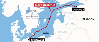 Tyskland stoppar rysk-tyska gasledningen Nordstream 2