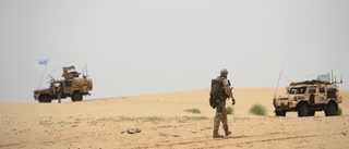 Raketattack mot FN-bas i Mali