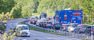 Trafikfarliga skyltlägen utmed E4 i Nyköping