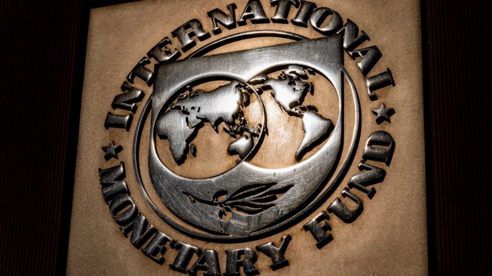 Internationella valutafonden (IMF) sänker den globala tillväxtprognosen och varnar för mer sänkningar framöver. Arkivbild