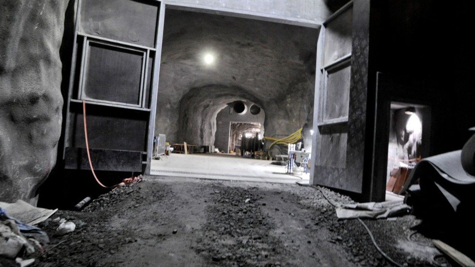 Bygget av slutförvaret i finska Onkalo pågår. Arkivbild