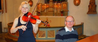 Vacker musik vid helgmål i Lövångers kyrka