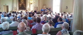 Skolorkestrar från Ryssland och Finland drog fulla hus i Malå kyrka