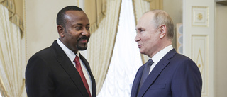 Afrikanska ledare möter Putin i Ryssland