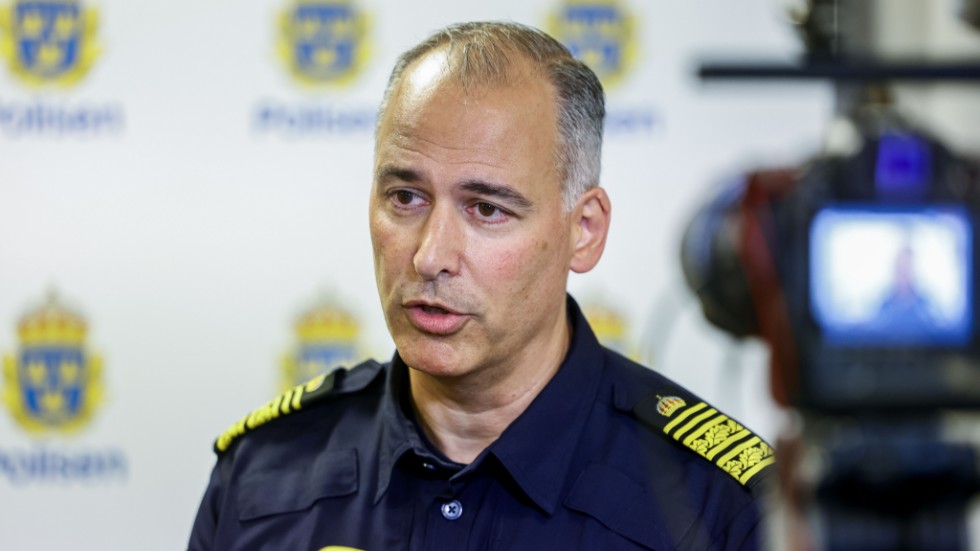 Jonas Hysing, biträdande kommenderingschef vid polisens Nationella operativa avdelning (Noa).