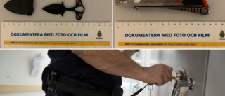  Beväpnad man greps efter larm till polis: ”Druckit rom och cola”