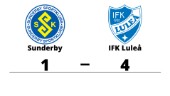 IFK Luleå slog Sunderby på bortaplan