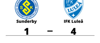 IFK Luleå slog Sunderby på bortaplan