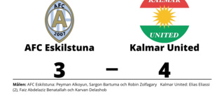 AFC Eskilstuna föll mot Kalmar United med 3-4