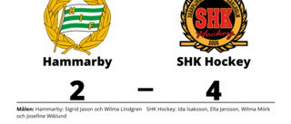 SHK Hockey besegrade Hammarby med 4-2