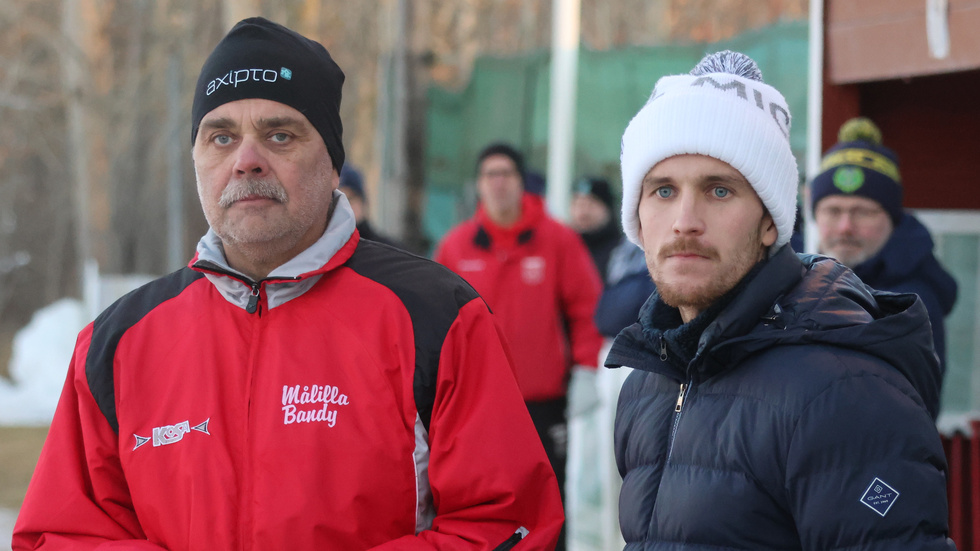 Tränarparet Ove Nilsson och Philip Svensk har fått se sitt Målilla Bandy få en fin start i division ett. Mot Motala B blev det oavgjort. 