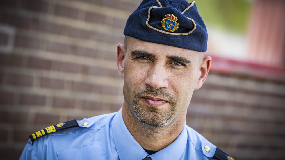 Karim Ottosson, chef lokalpolisområde Helsingborg. Arkivbild.