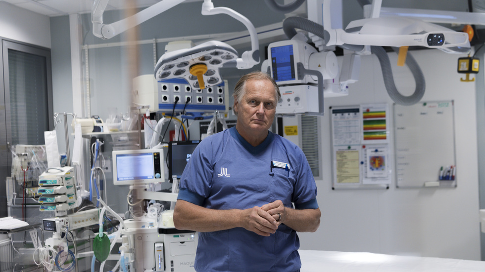 Gunnar Sandersjöö är verksamhetschef vid traumacentrum på Karolinska universitetssjukhuset.