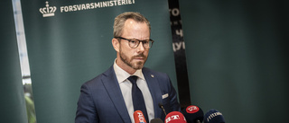 Dansk försvarsminister medger misstag