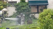 Brand bröt ut i tvättstuga – hela villan rökskadad