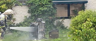 Brand bröt ut i tvättstuga – hela villan rökskadad