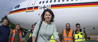 Tysk minister strandad efter flygstrul