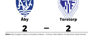 Åby fixade en poäng mot Torstorp