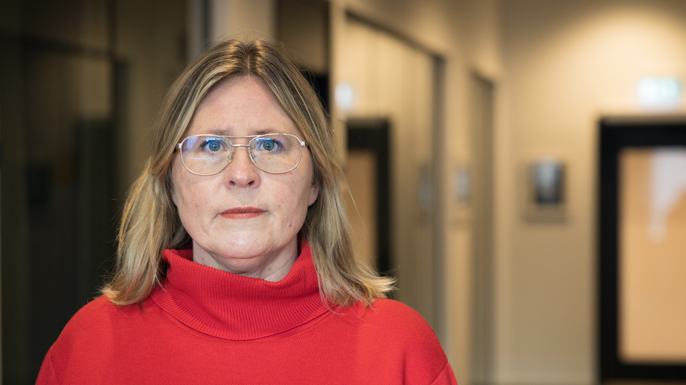 Maria Marklund, infection control doctor at Region Västerbotten.