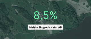 Malsta Skog och Natur AB: Här är de viktigaste siffrorna senaste året
