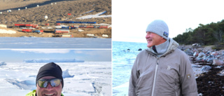 Reste från Antarktis – för julfirande med mamma Ulla