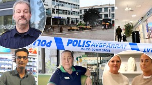 De "störde" de stökiga ungdomarna på stan