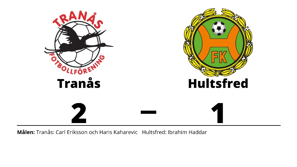Tranås FF vann mot Hultsfreds FK