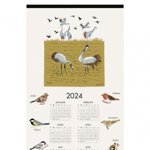 Kalender 2024 - Svenska fåglar