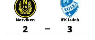 IFK Luleå vann seriefinalen mot Notviken