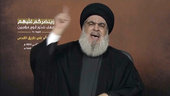 Hizbollahledare Nasrallah varnar med vaga hot