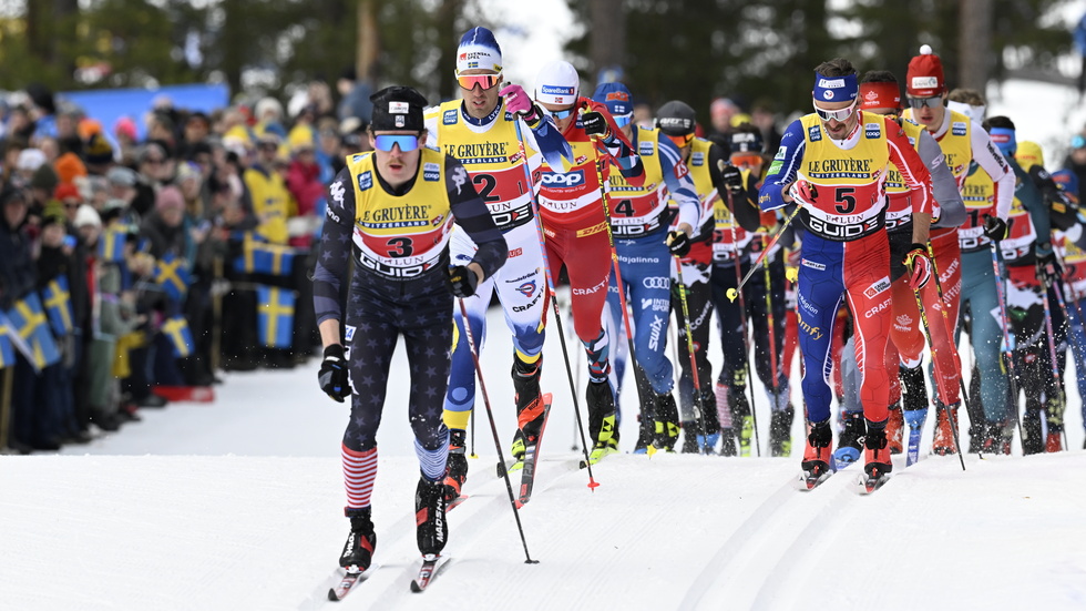 Sverige har fortfarande gott om snö under februari och mars, exempelvis i Falun där världscuptävlingar i skidor arrangerades i mars i år.