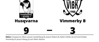 Vimmerby B förlorade mot Husqvarna - släppte in fem mål i tredje perioden