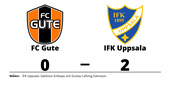 Seger för IFK Uppsala - steg åt rätt håll mot FC Gute