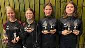 Medaljregn över Piteå Racketklubb