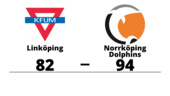 Tung förlust för Linköping i toppmatchen mot Norrköping Dolphins