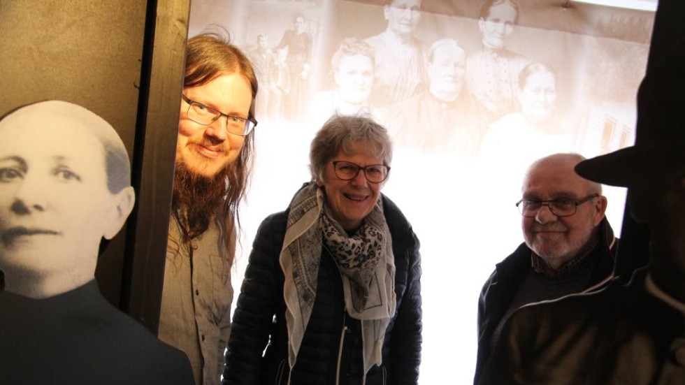 Under Amerikaveckan kommer Kisa emigrantmuseum att invigas. Något som glädjer Emil Thuresson, Britt Stenman och Sven-Ove Davidsson.