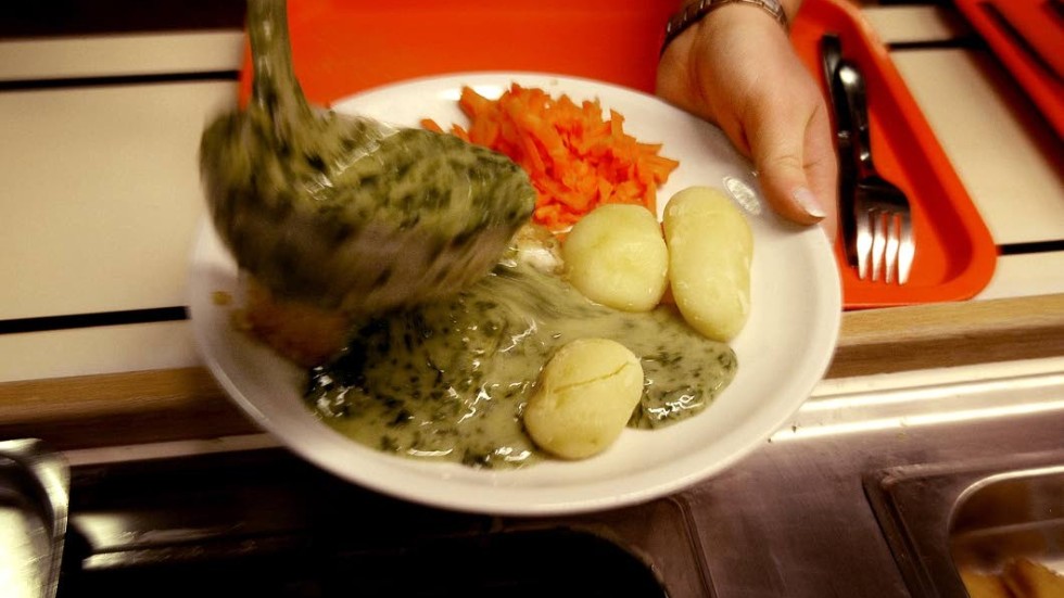 Ludde specialkostkök lagar mat för allergiska elever. Arkivfoto: Anderrs Steiner