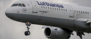 Pilotstrejk slår ut 800 Lufthansaflygningar