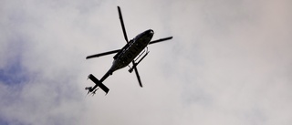 Polis flög helikopter till misstänkt misshandel: "Okänd gärningsman och okänd målsägande"