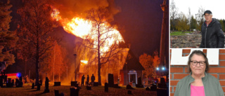 Ett år efter tragedin tvistas det om nedbrunna kyrkans framtid