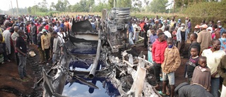 13 dödade av "eldklot" när tankbil exploderade