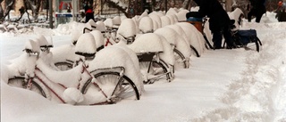 Snövarning i Uppsala län – här väntas en decimeter